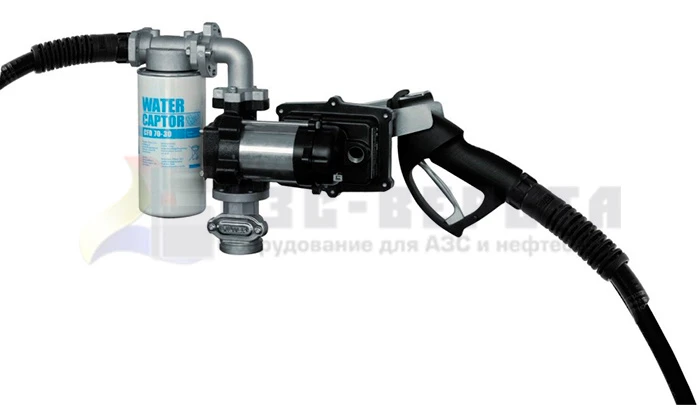 Бочковой ком-кт для бензина Drum EX50 12V ATEX (э/насос